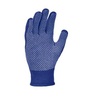 Перчатка нейлон тонкая синяя Перчатка нейлон тонкая синяя